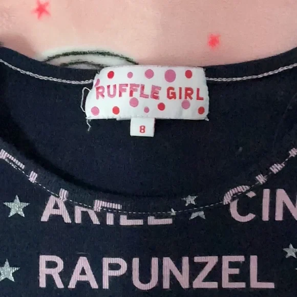 Disney Princess Navy Blue Casual Dress for Kids - Picture 2 of 5